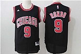 Chicago Bulls #9 Rondo Black Revolution 30 Swingman Stitched NBA Jersey,baseball caps,new era cap wholesale,wholesale hats