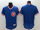 Chicago Cubs Blank Mitchell And Ness Blue 2016 Flexbase Collection Stitched Pullover Jersey,baseball caps,new era cap wholesale,wholesale hats