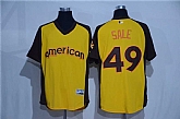 Chicago White Sox #49 Chris Sale Gold 2016 All Star American League Stitched Jersey,baseball caps,new era cap wholesale,wholesale hats