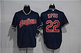 Cleveland Indians #22 Jason Kipnis Navy Blue New Cool Base Stitched Baseball Jersey,baseball caps,new era cap wholesale,wholesale hats