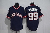 Cleveland Indians #99 Ricky Vaughn Navy Blue 1976 Turn Back The Clock Stitched MLB Jersey,baseball caps,new era cap wholesale,wholesale hats