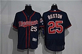 Minnesota Twins #25 Byron Buxton Navy Blue 2016 Flexbase Collection Stitched Baseball Jersey,baseball caps,new era cap wholesale,wholesale hats