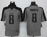 Nike Limited Tennessee Titans #8 Mariota Gray Men's Stitched Gridiron Gray Jersey,baseball caps,new era cap wholesale,wholesale hats