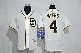 San Diego Padres #4 Wil Myers White 2016 Flexbase Collection Stitched Baseball Jersey,baseball caps,new era cap wholesale,wholesale hats