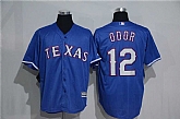 Texas Rangers #12 Rougned Odor Blue New Cool Base Stitched Baseball Jersey,baseball caps,new era cap wholesale,wholesale hats