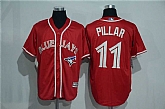 Toronto Blue Jays #11 Kevin Pillar Red New Cool Base Stitched Baseball Jersey,baseball caps,new era cap wholesale,wholesale hats