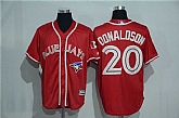 Toronto Blue Jays #20 Josh Donaldson Red New Cool Base Stitched Baseball Jersey,baseball caps,new era cap wholesale,wholesale hats