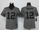 Women Limited Nike Green Bay Packers #12 Rodgers Gray Stitched Gridiron Gray Stitched Jersey,baseball caps,new era cap wholesale,wholesale hats