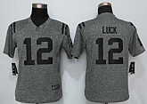 Women Limited Nike Indianapolis Colts #12 Luck Gray Stitched Gridiron Gray Stitched Jersey,baseball caps,new era cap wholesale,wholesale hats