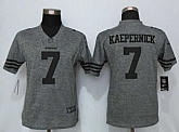 Women Limited Nike San Francisco 49ers #7 Kaepernick Gray Stitched Gridiron Gray Stitched Jersey,baseball caps,new era cap wholesale,wholesale hats