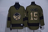 Buffalo Sabres #15 Jack Eichel Green Salute to Service Stitched Hockey Jersey,baseball caps,new era cap wholesale,wholesale hats