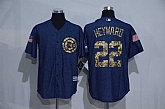 Chicago Cubs #22 Jason Heyward Denim Blue Camo Stitched Baseball Jersey,baseball caps,new era cap wholesale,wholesale hats