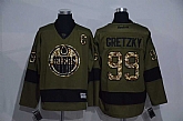 Edmonton Oilers #99 Wayne Gretzky Green Salute to Service Stitched Hockey Jersey,baseball caps,new era cap wholesale,wholesale hats