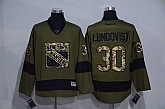 New York Rangers #30 Henrik Lundqvist Green Salute to Service Stitched Hockey Jersey,baseball caps,new era cap wholesale,wholesale hats