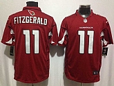 Nike Arizona Cardinals #11 Larry Fitzgerald  Red Team Color Stitched Game Jersey,baseball caps,new era cap wholesale,wholesale hats