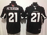 Nike Arizona Cardinals #21 Patrick Peterson Black Team Color Stitched Game Jersey,baseball caps,new era cap wholesale,wholesale hats