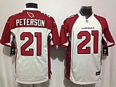 Nike Arizona Cardinals #21 Patrick Peterson White Team Color Stitched Game Jersey,baseball caps,new era cap wholesale,wholesale hats