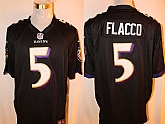 Nike Baltimore Ravens #5 Joe Flacco Black Team Color Stitched Game Jersey,baseball caps,new era cap wholesale,wholesale hats