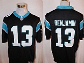 Nike Carolina Panthers #13 Kelvin Benjamin Black Team Color Stitched Game Jersey,baseball caps,new era cap wholesale,wholesale hats