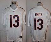 Nike Chicago Bears #13 Kevin White White Team Color Stitched Game Jersey,baseball caps,new era cap wholesale,wholesale hats