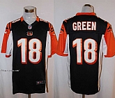 Nike Cincinnati Bengals #18 A.J. Green Black Team Color Stitched Game Jersey,baseball caps,new era cap wholesale,wholesale hats