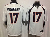 Nike Denver Broncos #17 Brock Osweiler White Team Color Stitched Game Jersey,baseball caps,new era cap wholesale,wholesale hats