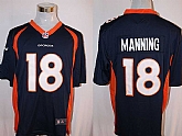 Nike Denver Broncos #18 Peyton Manning Navy Blue Team Color Stitched Game Jersey,baseball caps,new era cap wholesale,wholesale hats