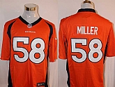 Nike Denver Broncos #58 Von Miller Orange Team Color Stitched Game Jersey,baseball caps,new era cap wholesale,wholesale hats