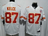 Nike Kansas City Chiefs #87 Kelce White Team Color Stitched Game Jersey,baseball caps,new era cap wholesale,wholesale hats