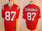 Nike New England Patriots #87 Rob Gronkowski Red Team Color Stitched Game Jersey,baseball caps,new era cap wholesale,wholesale hats