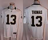 Nike New Orleans Saints #13 Thomas White Team Color Stitched Game Jersey,baseball caps,new era cap wholesale,wholesale hats