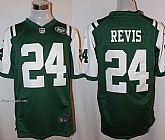 Nike New York Jets #24 Darrelle Revis Green Team Color Stitched Game Jersey,baseball caps,new era cap wholesale,wholesale hats