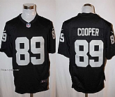 Nike Oakland Raiders #89 Amari Cooper Black Team Color Stitched Game Jersey,baseball caps,new era cap wholesale,wholesale hats