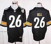 Nike Pittsburgh Steelers #26 Le'Veon Bell Black Team Color Stitched Game Jersey,baseball caps,new era cap wholesale,wholesale hats