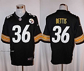 Nike Pittsburgh Steelers #36 Jerome Bettis Black Team Color Stitched Game Jersey,baseball caps,new era cap wholesale,wholesale hats