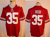 Nike San Francisco 49ers #35 Eric Reid Red Team Color Stitched Game Jersey,baseball caps,new era cap wholesale,wholesale hats