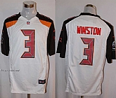 Nike Tampa Bay Buccaneers #3 Jameis Winston White Team Color Stitched Game Jersey,baseball caps,new era cap wholesale,wholesale hats