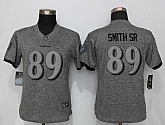 Women Limited Nike Baltimore Ravens #89 Smith sr Gray Gridiron Stitched Jersey,baseball caps,new era cap wholesale,wholesale hats
