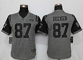 Women Limited Nike New York Jets #87 Decker Gray Gridiron Stitched Jersey,baseball caps,new era cap wholesale,wholesale hats