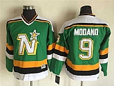 Youth Dallas Stars #9 Mike Modano Green CCM Throwback Stitched NHL Jersey