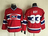 Youth Montreal Canadiens #33 Patrick Roy Red CCM Throwback Stitched NHL Jersey,baseball caps,new era cap wholesale,wholesale hats