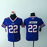Youth Nike Buffalo Bills #22 Fred Jackson Blue Team Color Stitched Game Jersey