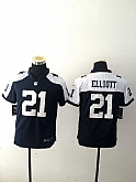 Youth Nike Dallas Cowboys #21 Ezekiel Elliott Navy Blue Thanksgiving Team Color Stitched Game Jersey,baseball caps,new era cap wholesale,wholesale hats