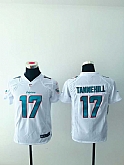 Youth Nike Miami Dolphins #17 Ryan Tannehill White Team Color Stitched Game Jersey,baseball caps,new era cap wholesale,wholesale hats