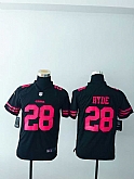 Youth Nike San Francisco 49ers #28 Carlos Hyde Black Team Color Stitched Game Jersey,baseball caps,new era cap wholesale,wholesale hats