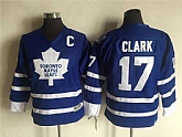 Youth Toronto Maple Leafs #17 Wendel Clark Blue CCM Throwback Stitched NHL Jersey,baseball caps,new era cap wholesale,wholesale hats