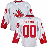 Customized Team Canada 2016 World Cup Of Hockey Olympics Game Men's White Stitched Jersey,baseball caps,new era cap wholesale,wholesale hats