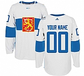 Customized Team Finland 2016 World Cup Of Hockey Olympics Game Men's White Stitched NHL Jersey,baseball caps,new era cap wholesale,wholesale hats
