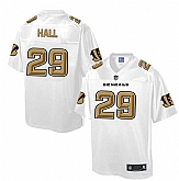 Printed Cincinnati Bengals #29 Leon Hall White Men's NFL Pro Line Fashion Game Jersey,baseball caps,new era cap wholesale,wholesale hats