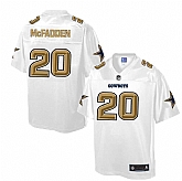 Printed Dallas Cowboys #20 Darren McFadden White Men's NFL Pro Line Fashion Game Jersey,baseball caps,new era cap wholesale,wholesale hats